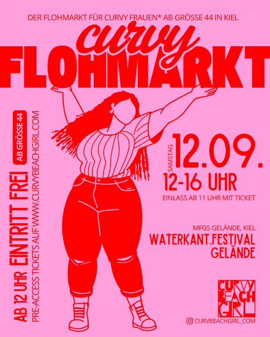 Standanmeldung Curvy Flohmarkt Kiel am 12.09.2026
