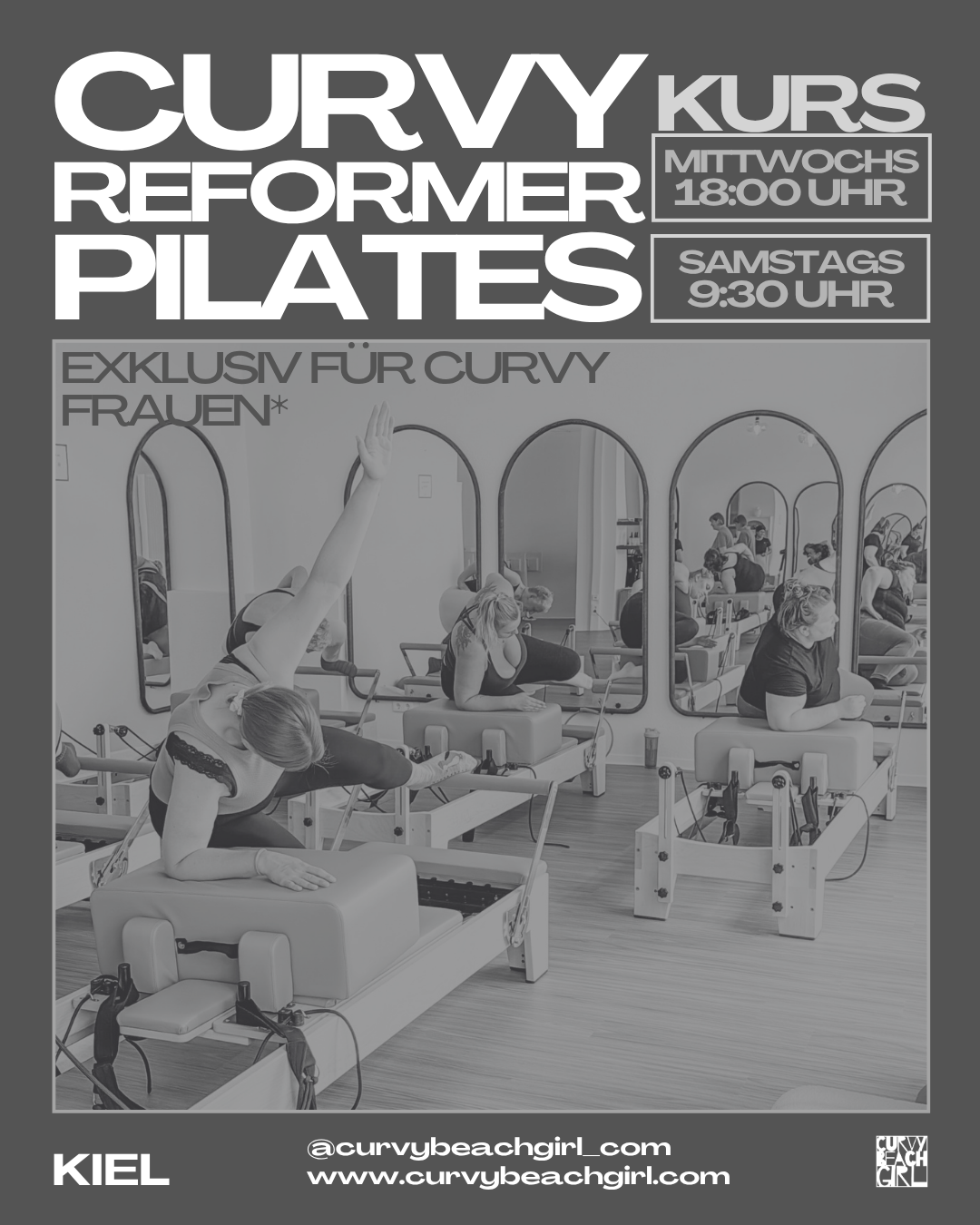 Curvy Reformer Pilates Kurs in Kiel