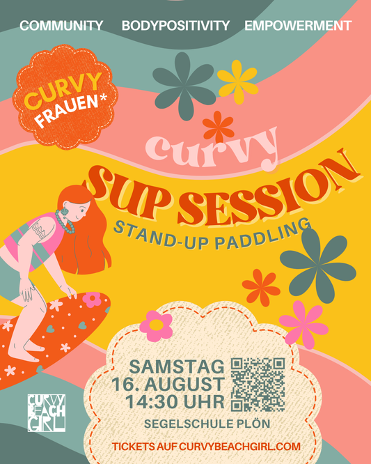 Curvy Stand-Up Paddling am Plöner See