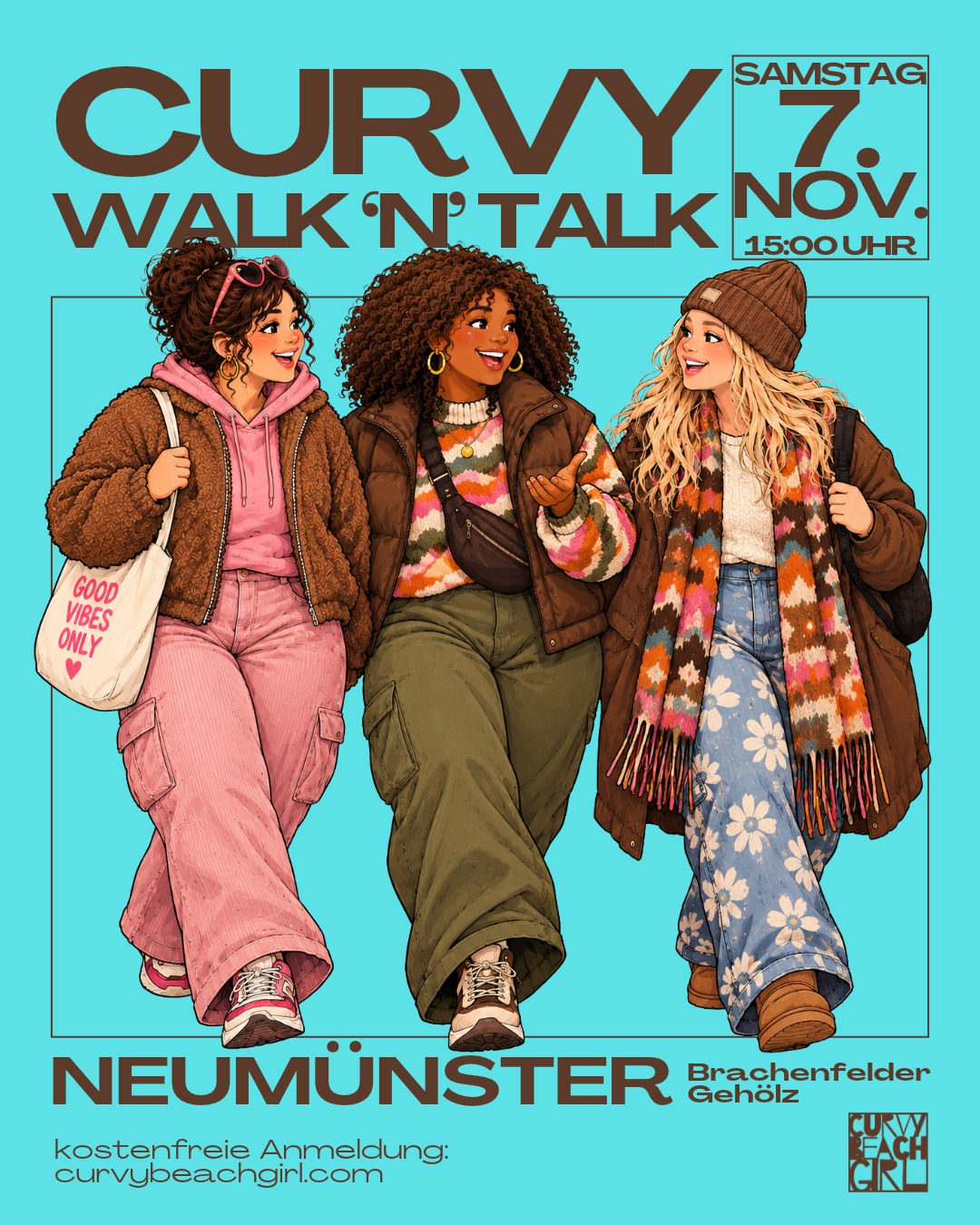 Curvy Walk 'n' Talk by CURVYBEACHGIRL in Neumünster