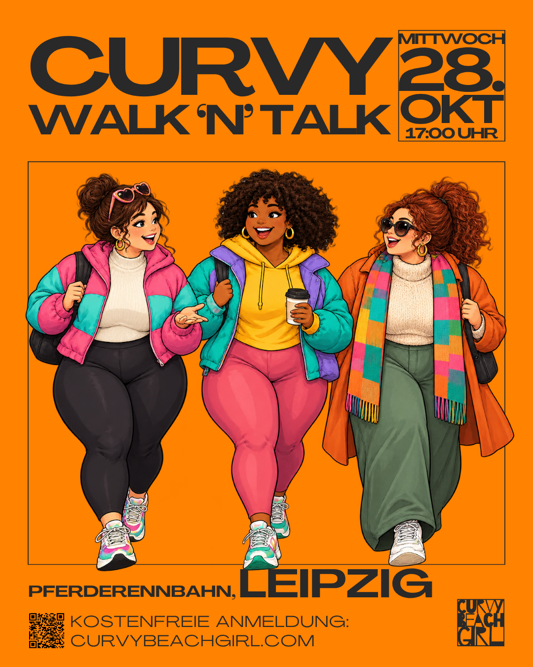 Curvy Walk 'n' Talk by CURVYBEACHGIRL in Leipzig