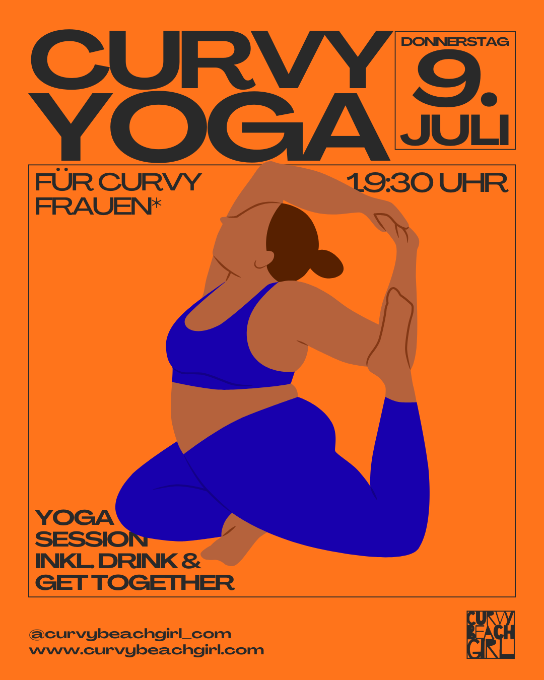 Curvy Yoga Event mit Denise in Kiel
