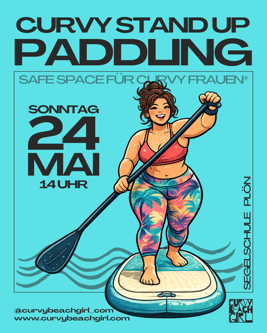 Curvy Stand Up Paddling am Plöner See