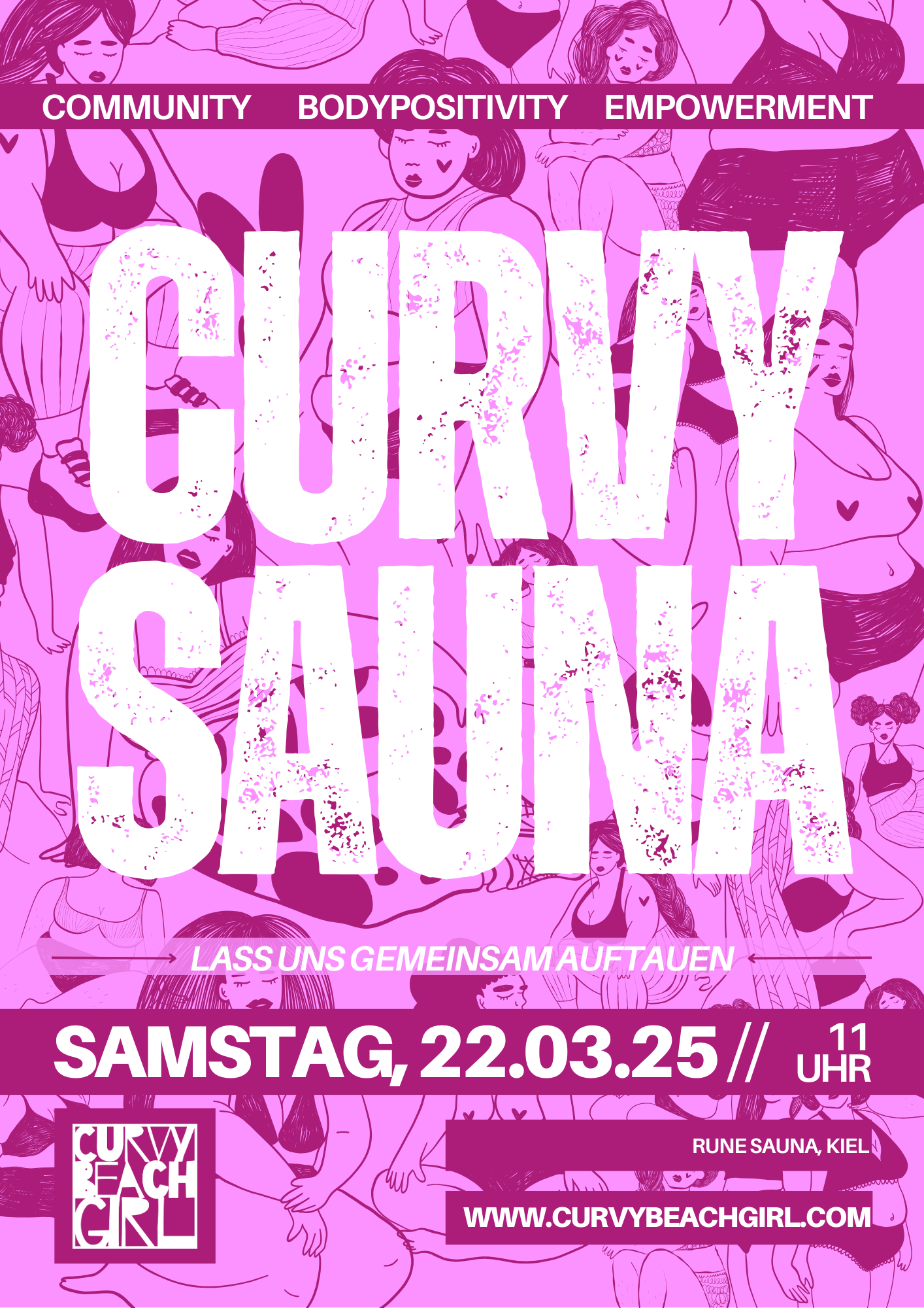 "CURVY HOUR" - Sauna Session März