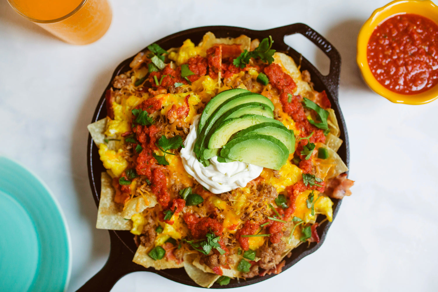 Tacos Teller Beispiel - Mexikanischer Kochkurs für Curvy Frauen
